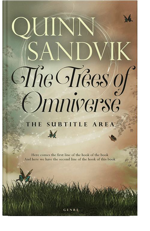 Front view of Mongoose #8751 - Premade Fantasy Book Cover