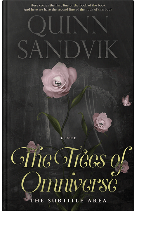 Front view of Log Cabin #8754 - Premade Fantasy Book Cover