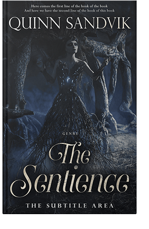 Pre Made Book Cover Mirage