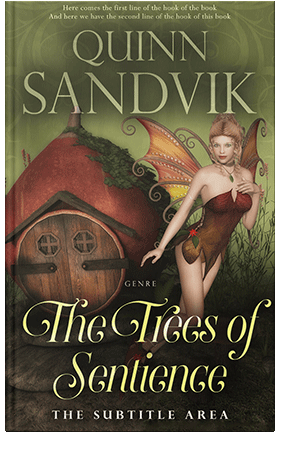 Pre Made Book Cover Lisbon Brown