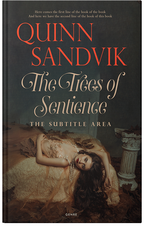 Front view of Premade Erotica Book Cover - Dune