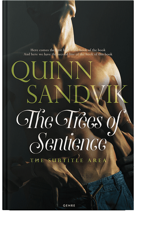 Front view of Woodsmoke #8765 - Premade Erotica Book Cover