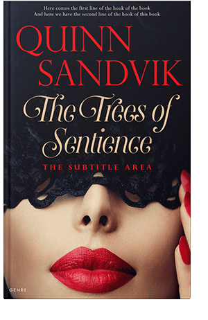 Pre Made Book Cover Tan