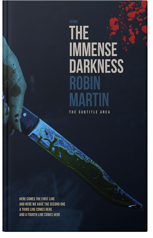 Front view of Premade Mystery & Thriller & Suspense Book Cover - Firefly