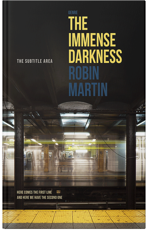 Front view of Straw #8771 - Premade Mystery & Thriller & Suspense Book Cover