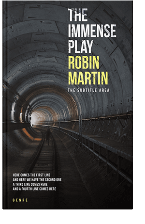 Pre Made Book Cover Thunder