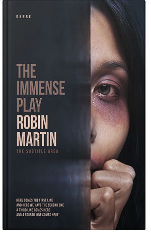 Pre Made Book Cover Quicksand