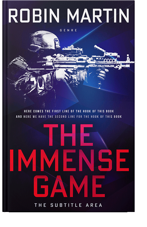 Front view of Black Rock #8782 - Premade Mystery & Thriller & Suspense Book Cover