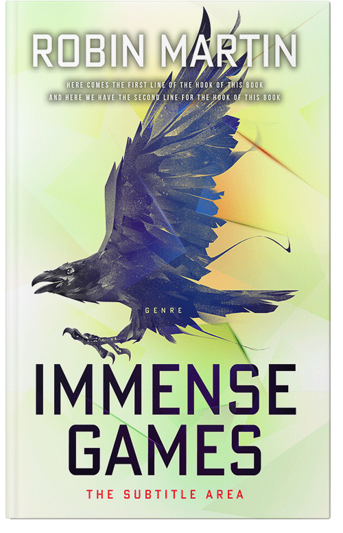 Front view of Premade Mystery & Thriller & Suspense Book Cover - Rhino