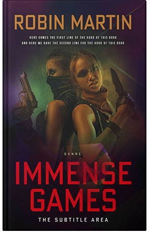 Pre Made Book Cover Gondola