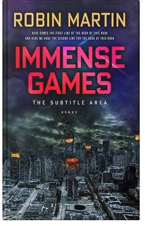 Pre Made Book Cover Mirage