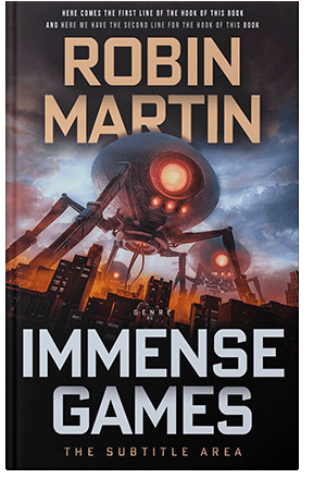 Pre Made Book Cover Rodeo Dust