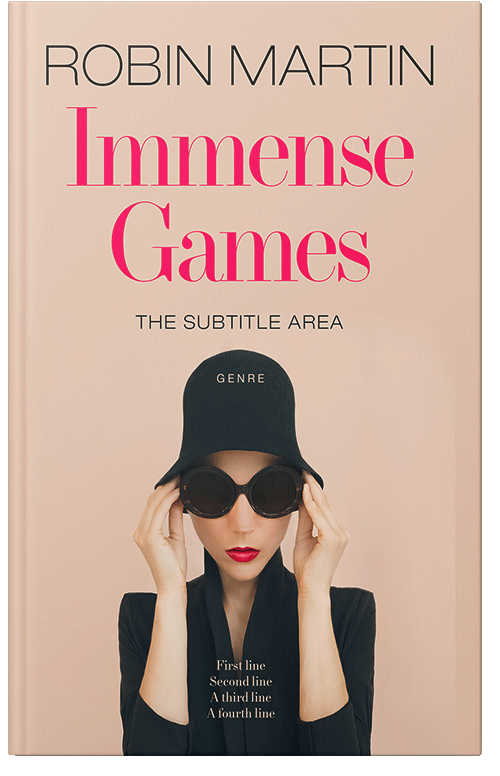 Front view of Just Right #8804 - Premade Travel Book Cover