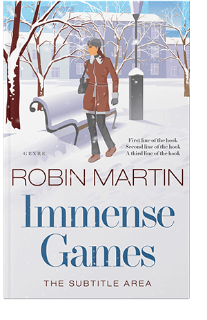 Pre Made Book Cover Athens Gray