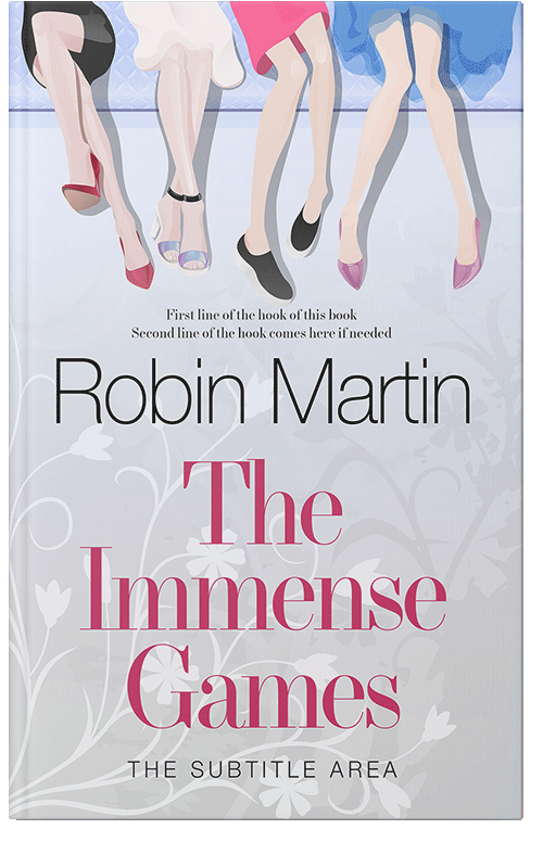 Front view of Premade Chick Lit Book Cover - Mischka