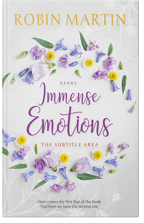 Front view of Premade Romance Book Cover - Mischka