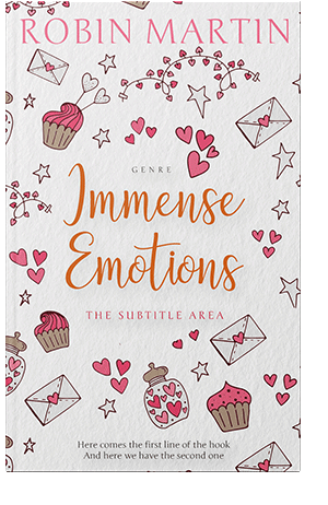 Pre Made Book Cover Concrete