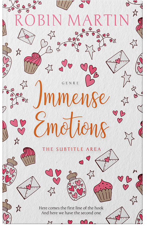 Front view of Premade Romance Book Cover - Concrete