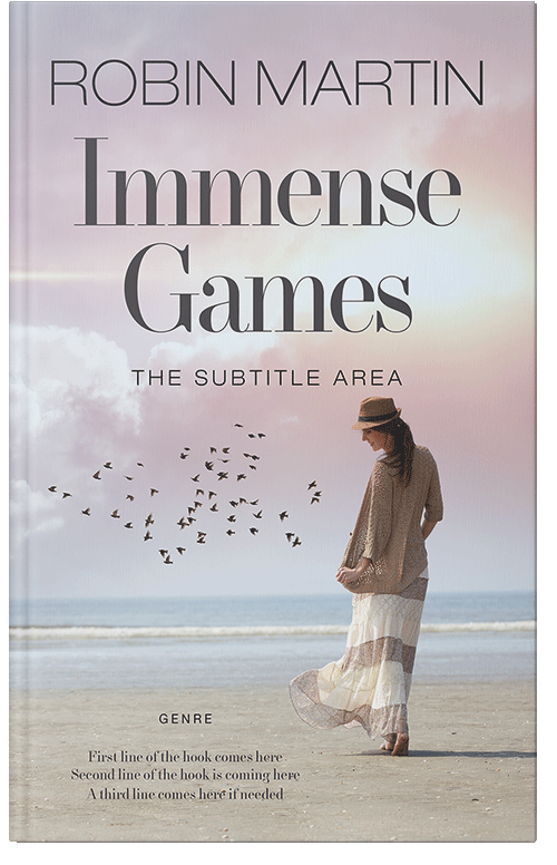 Front view of Premade Romance Book Cover - Swiss Coffee