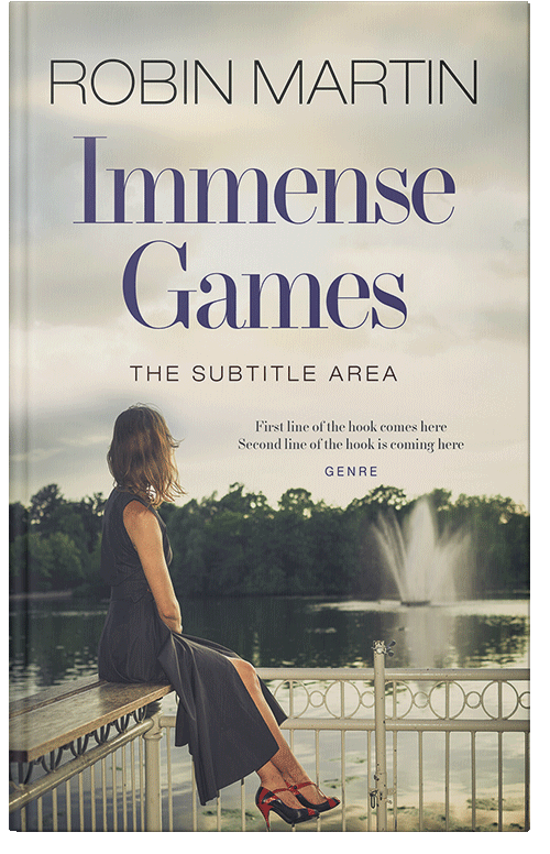 Front view of Premade Romance Book Cover - Tuna