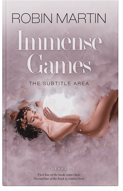 Front view of Premade Fantasy Book Cover - Cold Turkey