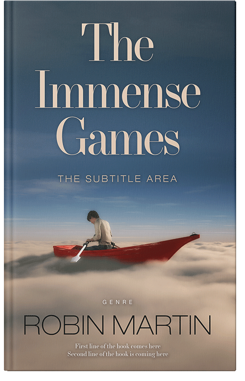 Front view of Premade Fantasy Book Cover - Fiord