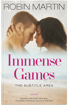 Pre Made Book Cover Pampas