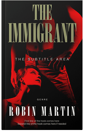 Pre Made Book Cover Asphalt