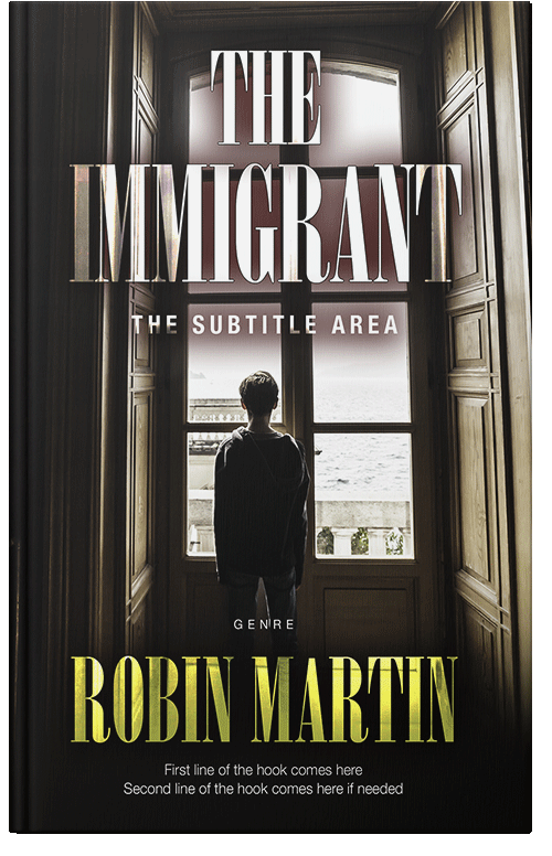 Front view of Premade Mystery & Thriller & Suspense Book Cover - Chino