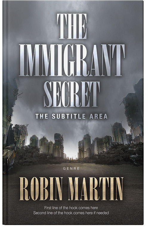 Front view of Premade Mystery & Thriller & Suspense Book Cover - Abbey