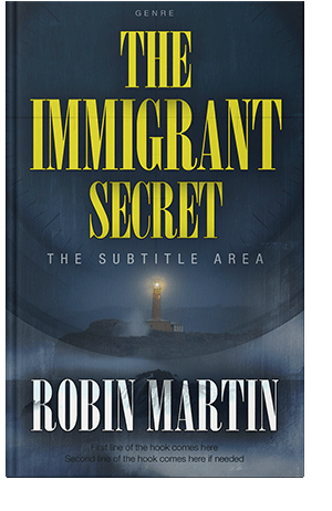 Pre Made Book Cover Big Stone