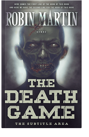 Pre Made Book Cover Ship Gray