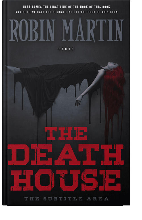 Front view of Woodsmoke #8849 - Premade Horror Book Cover