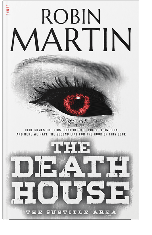 Front view of Silver #8860 - Premade Mystery & Thriller & Suspense Book Cover