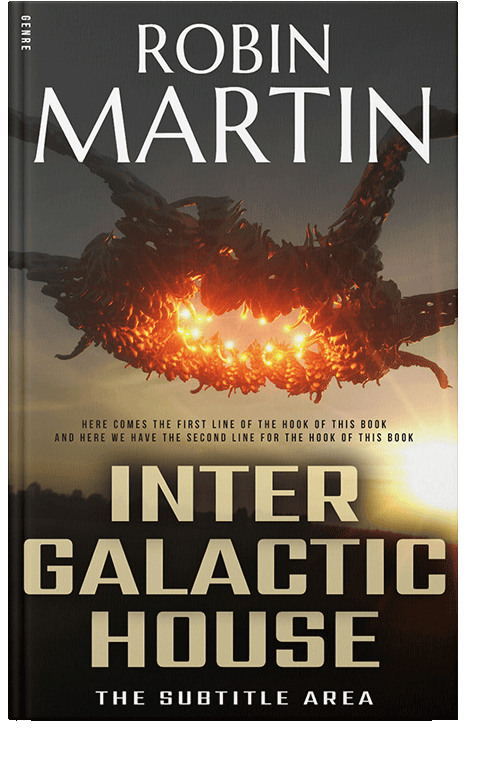 Front view of Tumbleweed #8867 - Premade Apocalyptica Book Cover