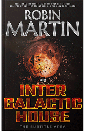 Pre Made Book Cover Antique Brass