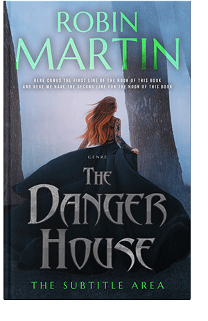 Pre Made Book Cover Heather