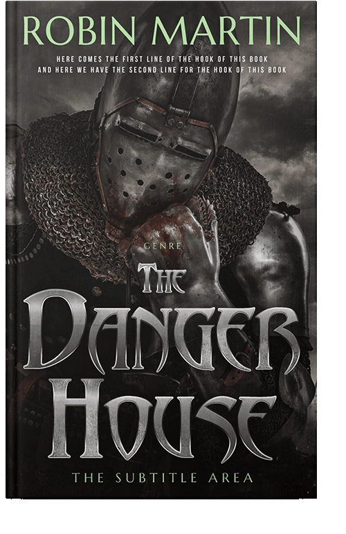 Front view of Cocoa Brown #8883 - Premade Historical Book Cover