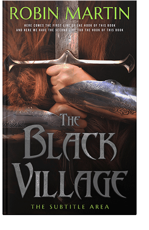 Pre Made Book Cover Night Rider