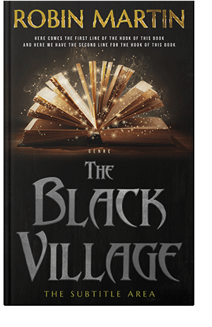 Pre Made Book Cover Night Rider