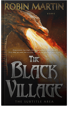 Pre Made Book Cover Coffee Bean