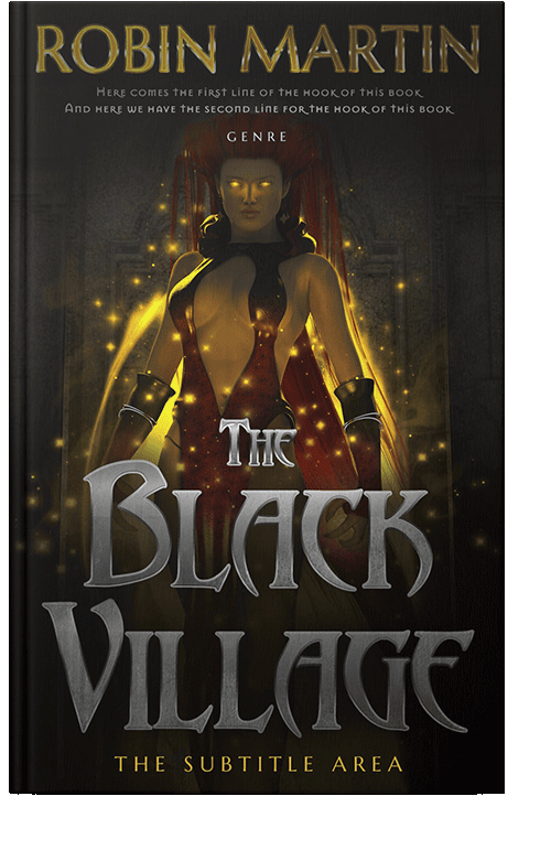 Front view of Eternity #8893 - Premade Fantasy Book Cover