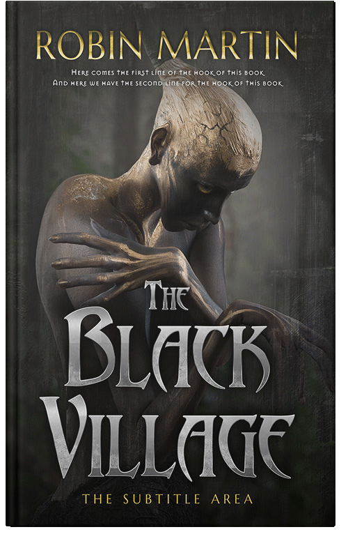 Front view of Premade Fantasy Book Cover - Dune