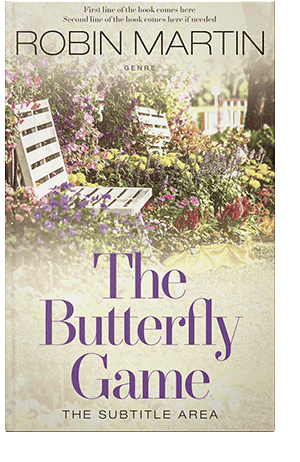 Pre Made Book Cover White Rock