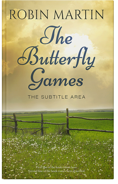 Front view of Straw #8900 - Premade Nature Book Cover