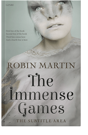 Pre Made Book Cover Bud