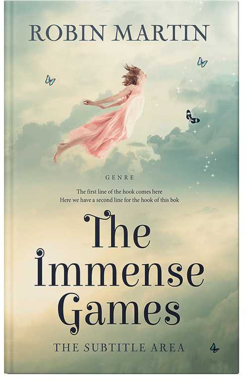 Front view of Premade Fantasy Book Cover - Tana