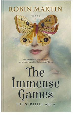 Pre Made Book Cover Eagle