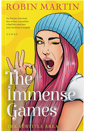 Pre Made Book Cover Pickled Bluewood