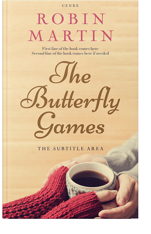 Front view of Peach Yellow #8919 - Premade Romance Book Cover